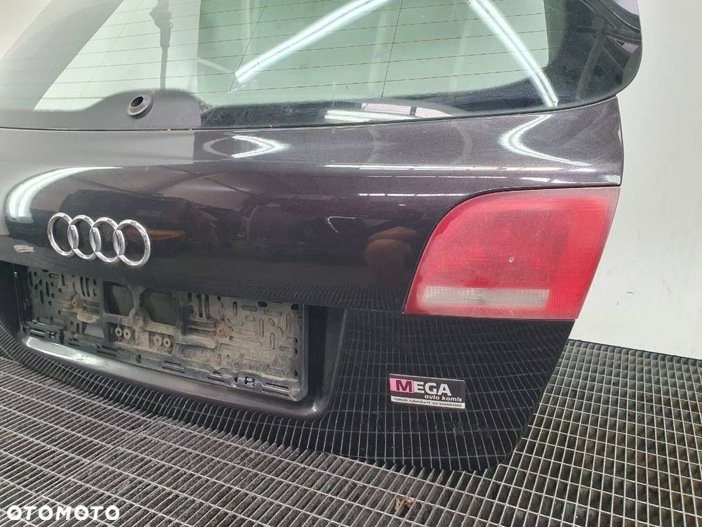 KLAPA TYŁ BAGAŻNIKA AUDI A3 8P 5D 2005 EUROPA - 6