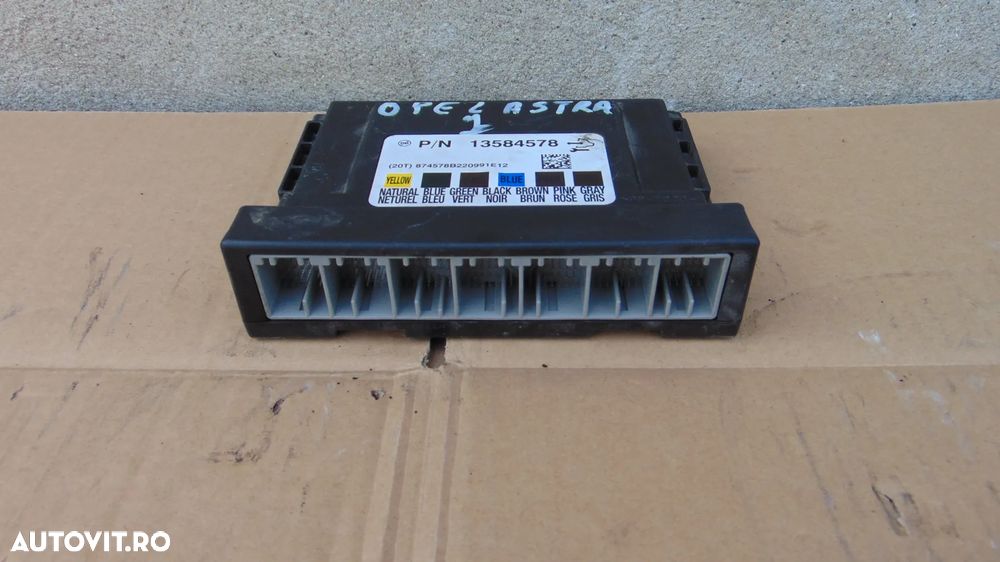 Calculator confort BCM Opel Astra J an 2012-2018 cod 13584578 - 3