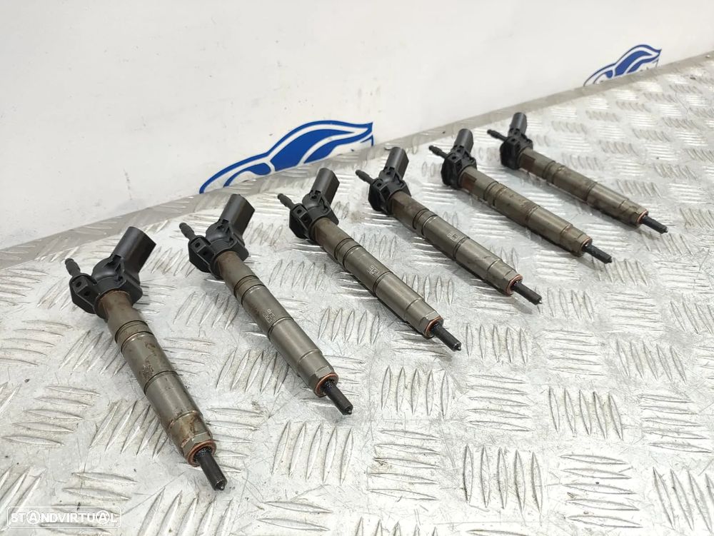 Conjunto Injetores Original Bosch Mercedes Benz V6 3.0 OM642 0445115064 A6420701387 - 3