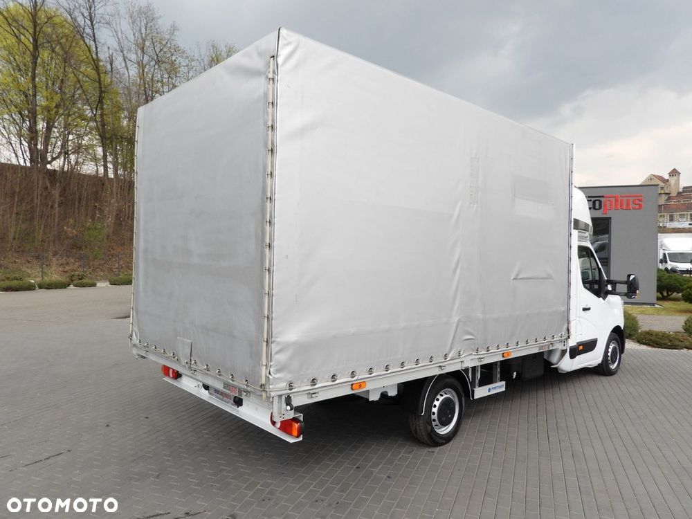 Renault MASTER PLANDEKA 10 PALET WEBASTO TEMPOMAT LEDY PNEUMATYKA KLIMATYZACJA  165KM - 4