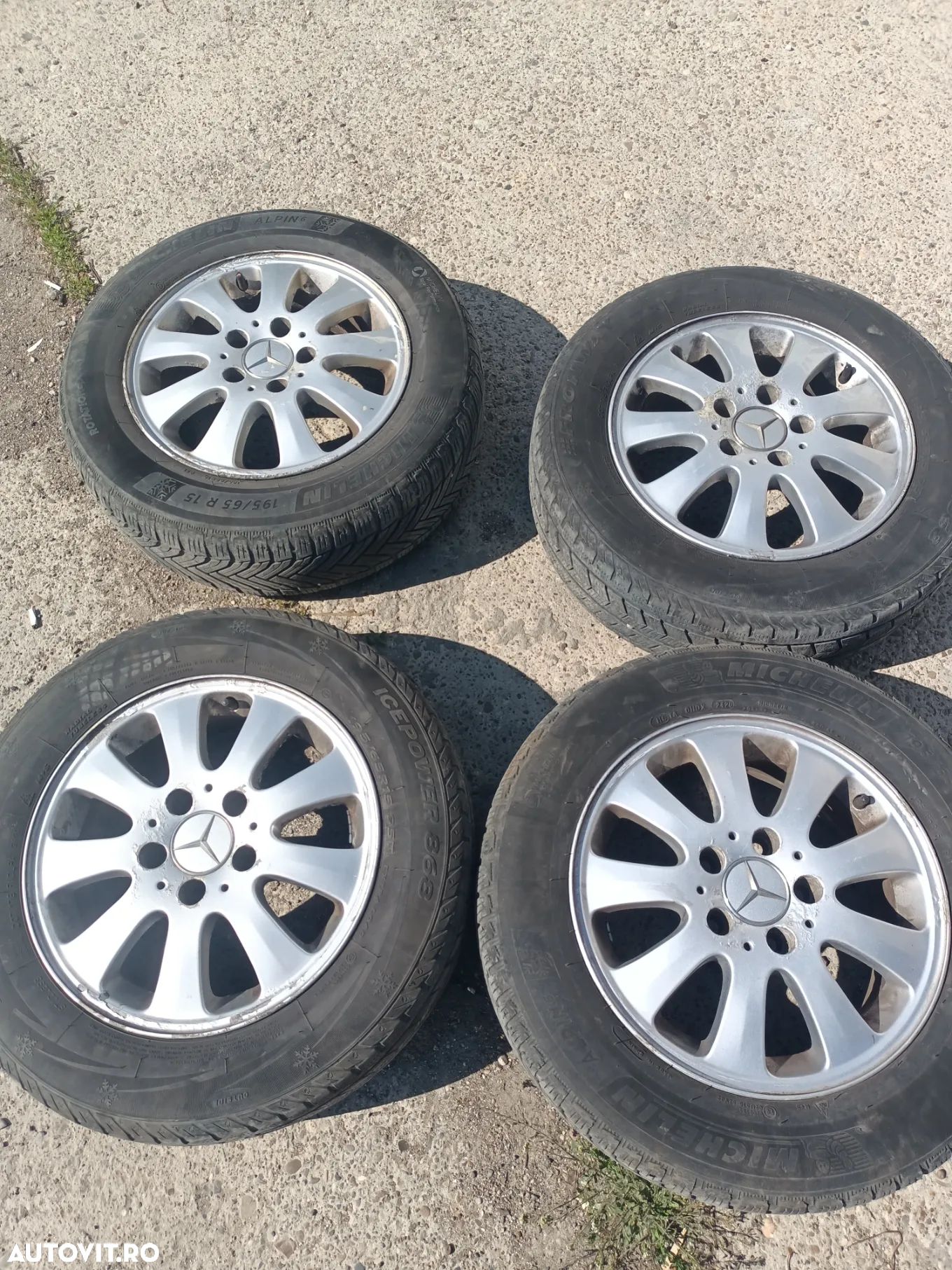 Jante aliaj Mercedes 15" - 1