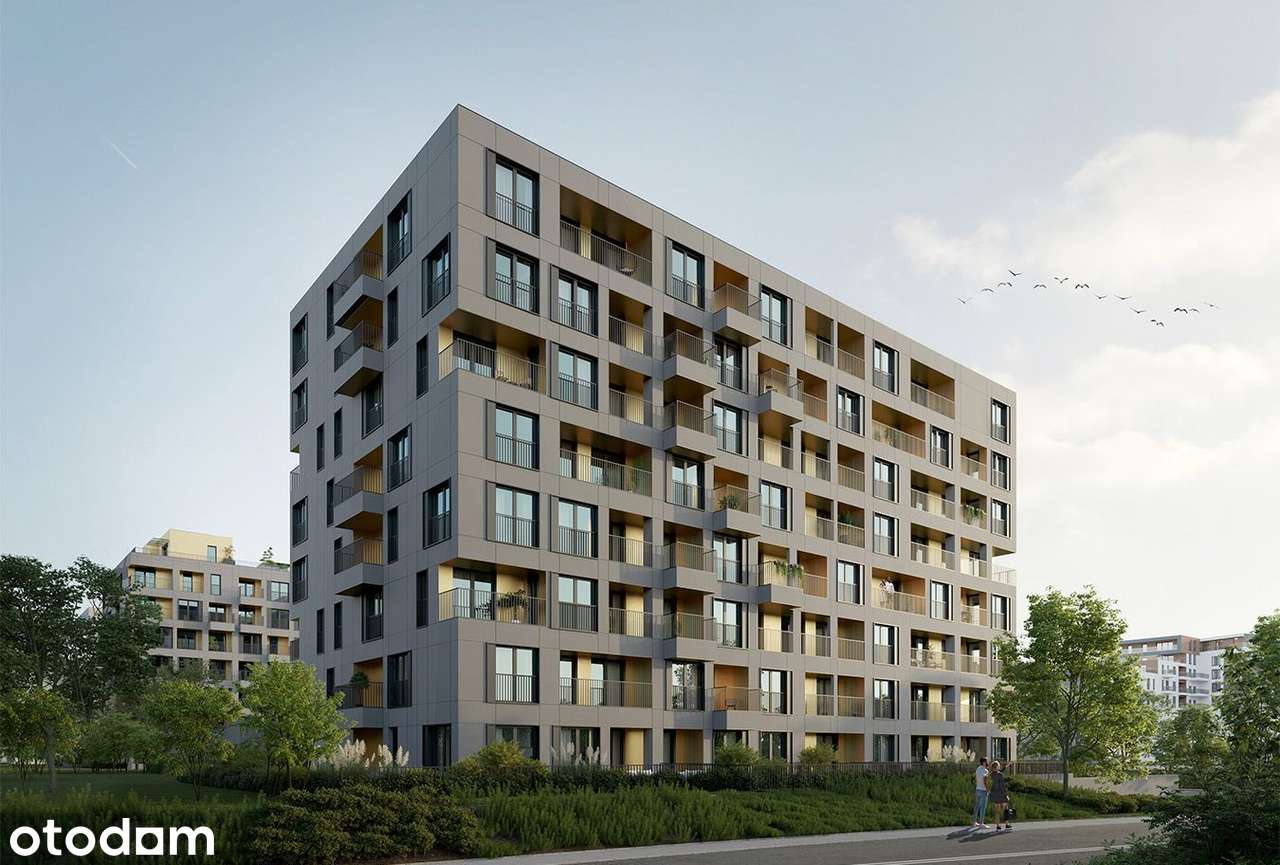 3-pokojowe mieszkanie 72m2 + 2 loggie Bezpośrednio