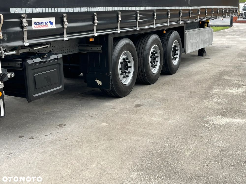 Schmitz Cargobull SCB / 2022 / FIRANKA/ NOWE OPONY / NOWE KLOCKI/ OS PODNOSZONA / KOSZ PALETOWY / CERTYFIKAT XL / ZADBANA - 8