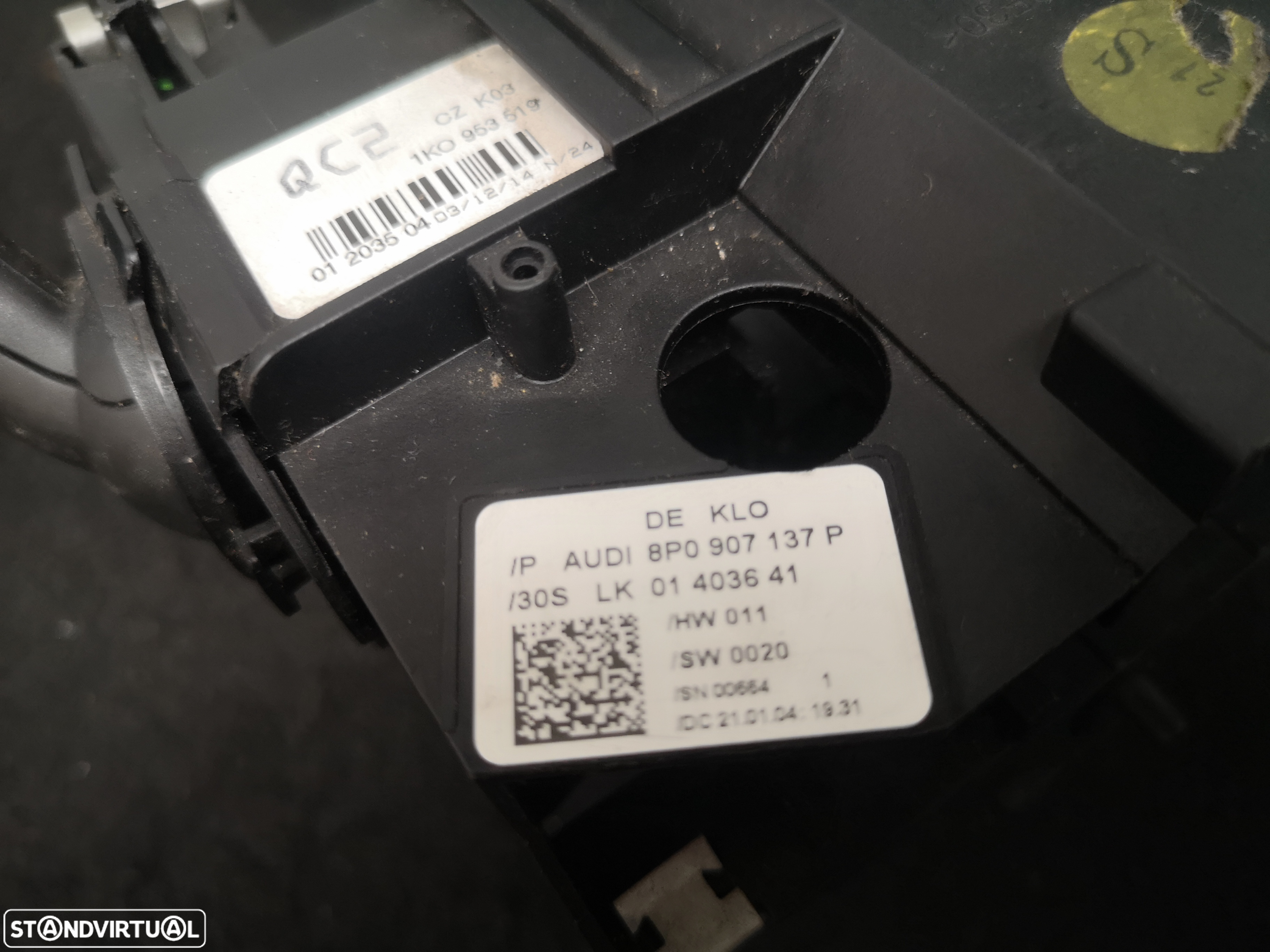 Manetes Cruise control luz escovas conjunto  Audi a3 8p 2004-2007 - 6
