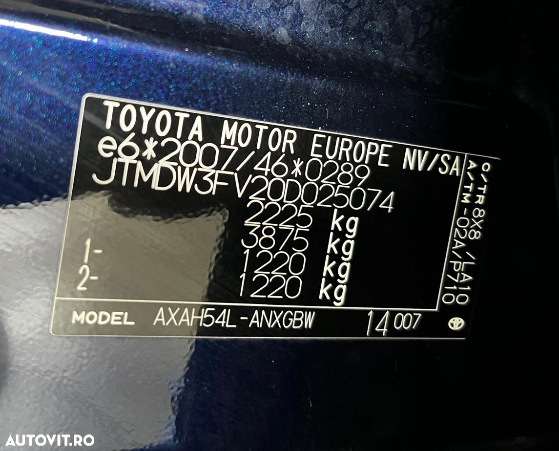 Toyota RAV4 2.5 4x4 Hybrid Lounge - 33