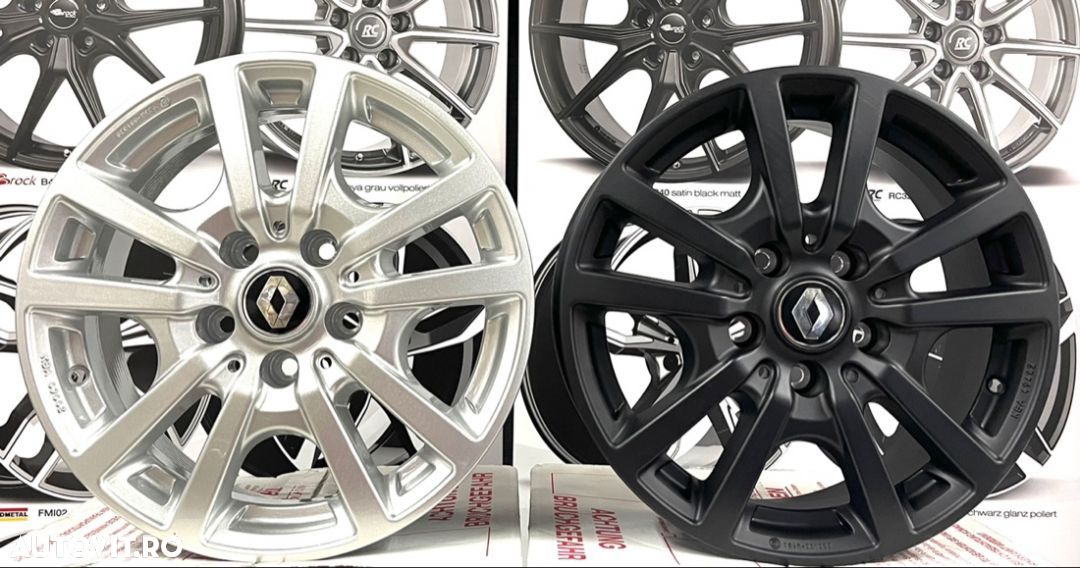 Jante Renault Trafic lll, Opel Vivaro B,  noi, 16 inch, speciale de greutate - 1