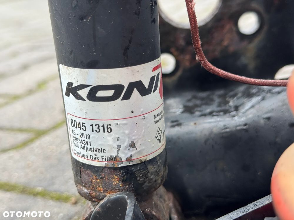 Fiat 500 Abarth Zawieszenie Koni przód tył belka sanki wózek zwrotnica - 5