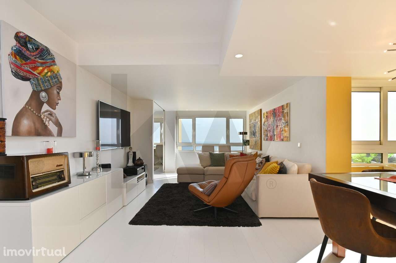 Panorâmico apartamento T5 com vista de mar infinita e ponte sobre o Te - Grande imagem: 4/29