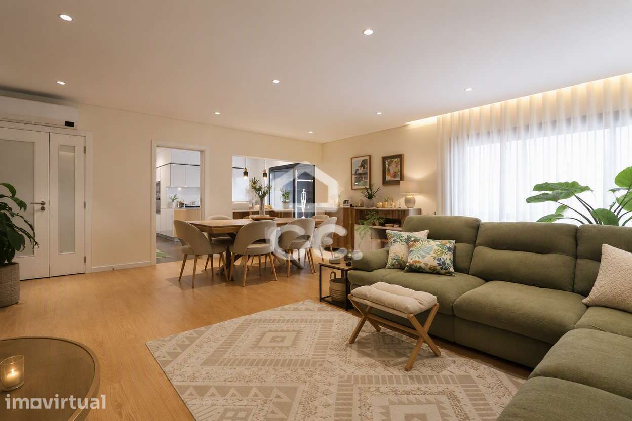 Apartamento T3 seminovo com varandas e garagem em Condeixa. - Grande imagem: 3/40