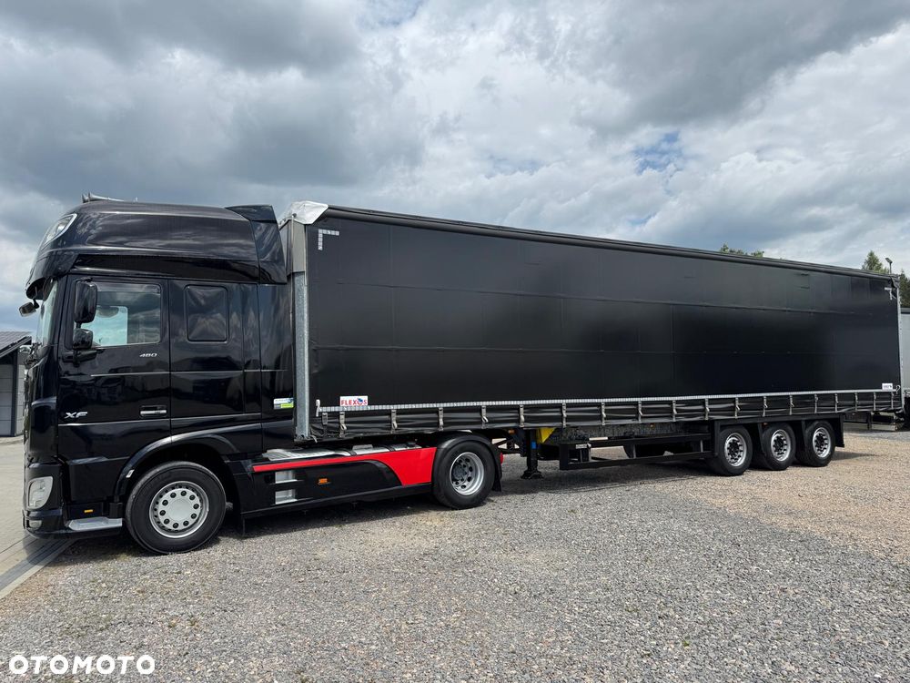 DAF XF 480 FT SSC + SCHMITZ VARIOS standard * DUZA NAVI * XENON * STANDARD * KLIMA POSTOJOWA * ZBIORNIKI 1435 l - 5
