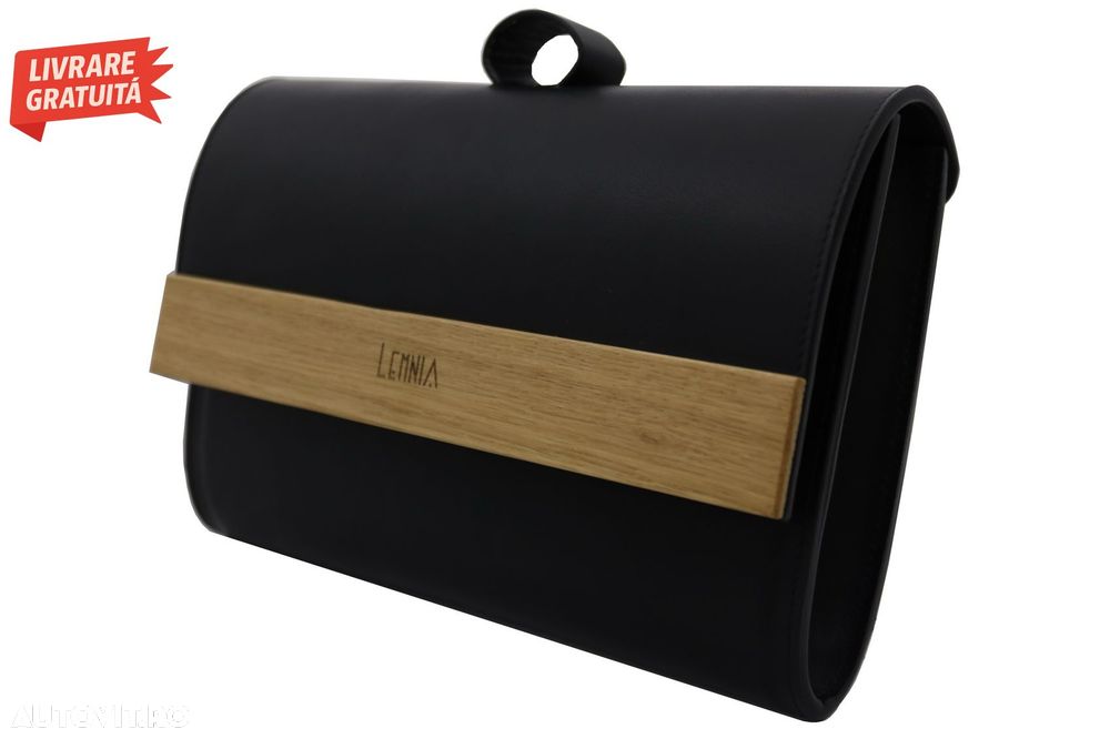 Geanta cu Clapeta Interschimbabila Lemnia Play Negru- livrare gratuita - 3