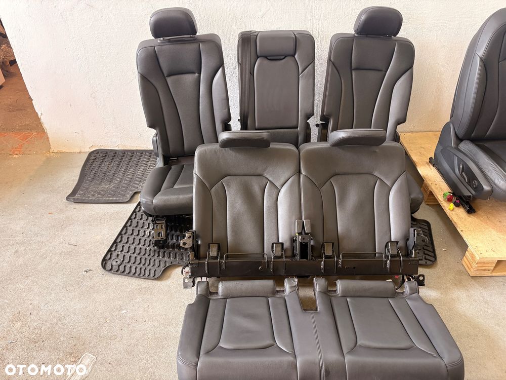 Fotele komplet 7 osób, wentylowane Audi Q7 s-line 4m - 2