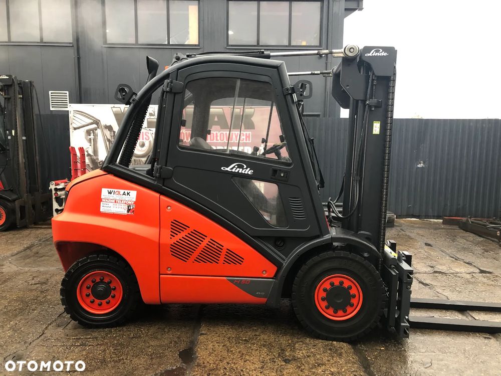 Linde [2021] WÓZEK WIDŁOWY LINDE H50D-600 diesel 5t/600mm - 3