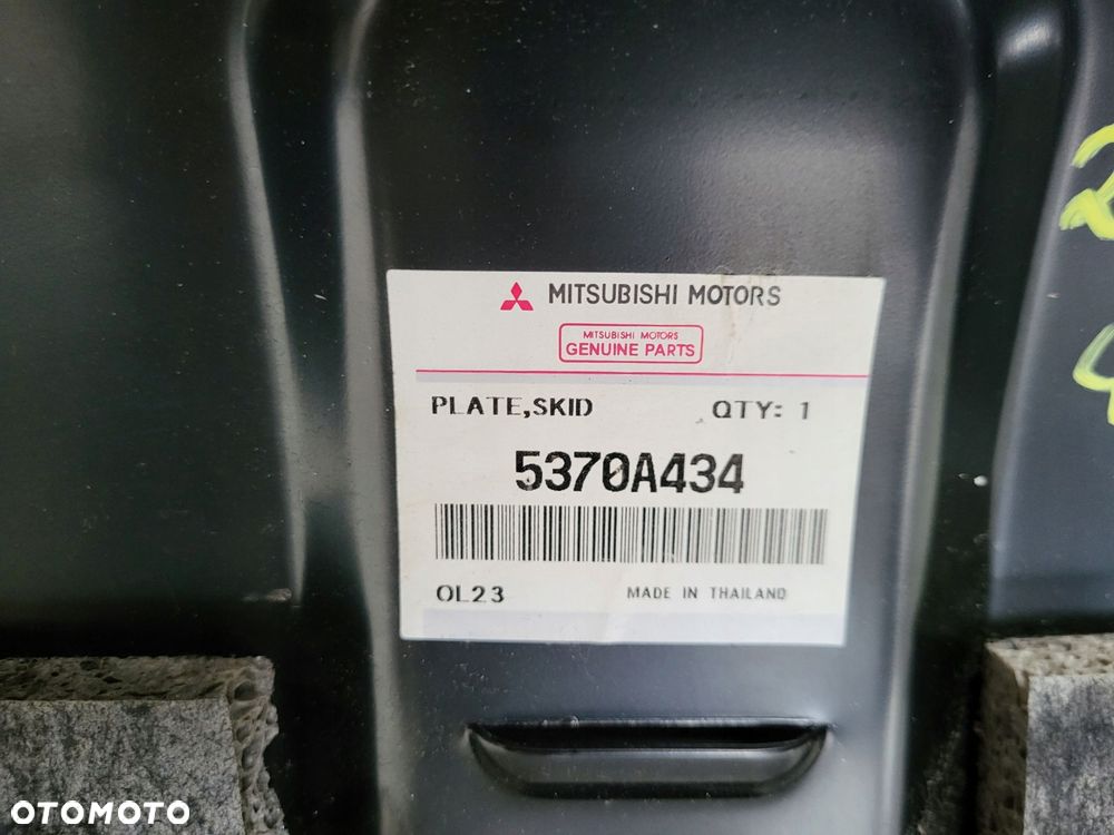 osłona silnika płyta mitsubishi l200 2.5 did - 5