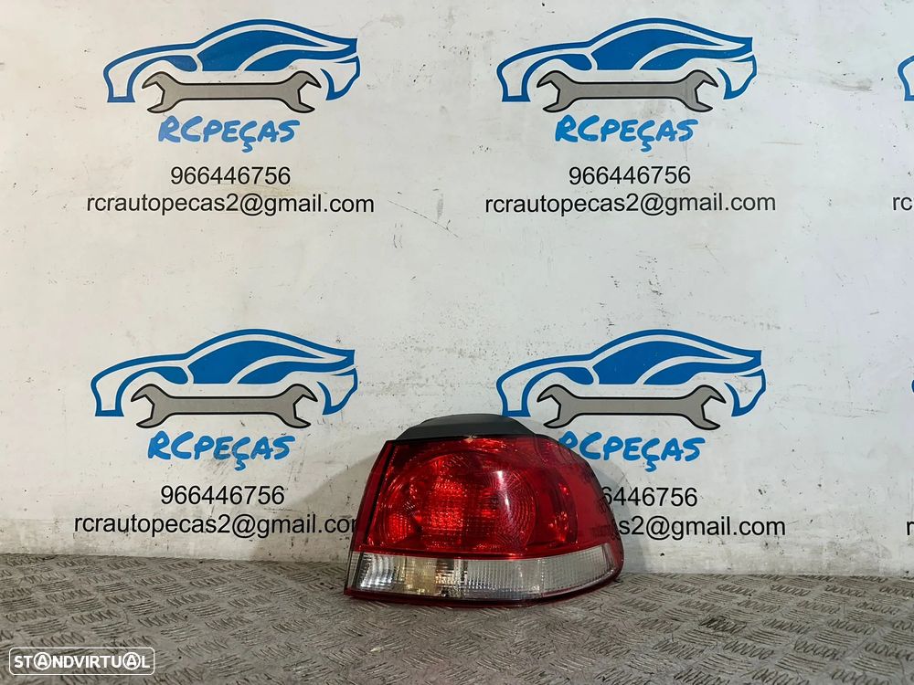 .Conjunto Farolins Tras Traseiro Direito Esquerdo Original Volkswagen VW Golf 6 Mk6 5K0945112 5K0945111 2008 a 2013 - 13