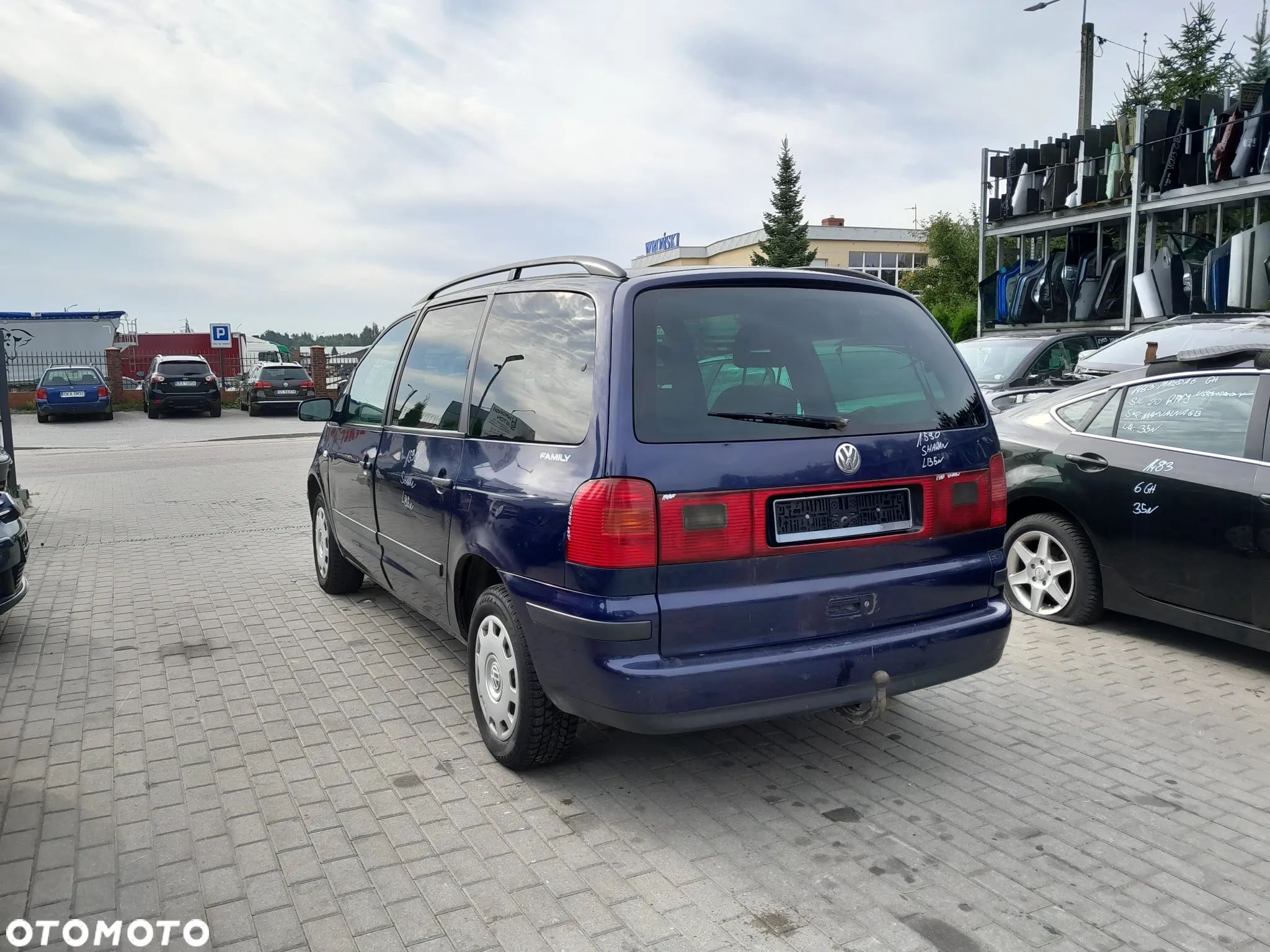 VW SHARAN BELKA TYLNEGO ZAWIESZENIA KOMPLETNA - 1