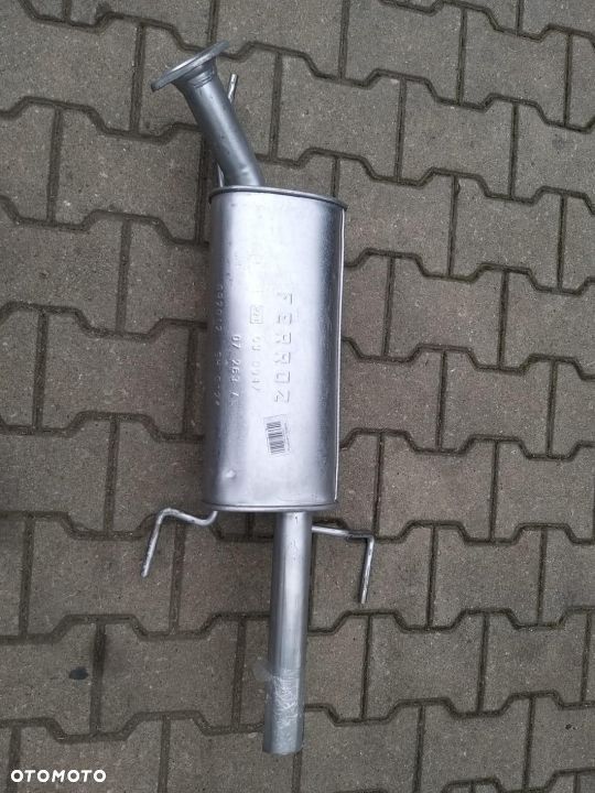 TŁUMIK KOŃCOWY TYLNY  tył OPEL VECTRA B 1.6-2.2 09.95-07.03 trójkąt - 1