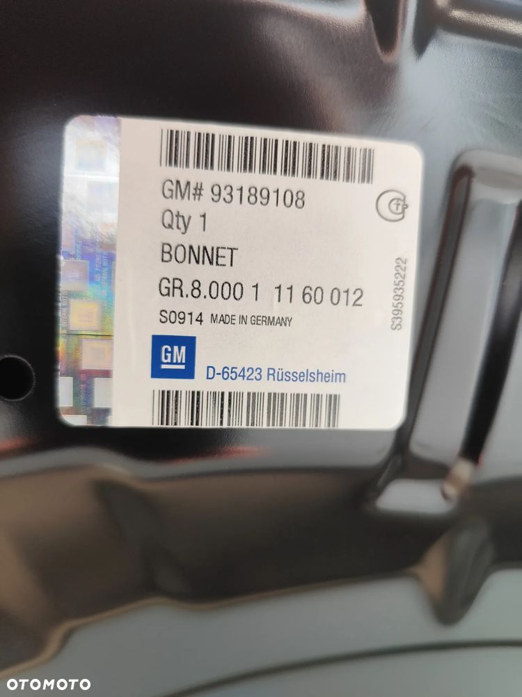Maska Opel Vectra C Lift Nowa Oryginalna - 5
