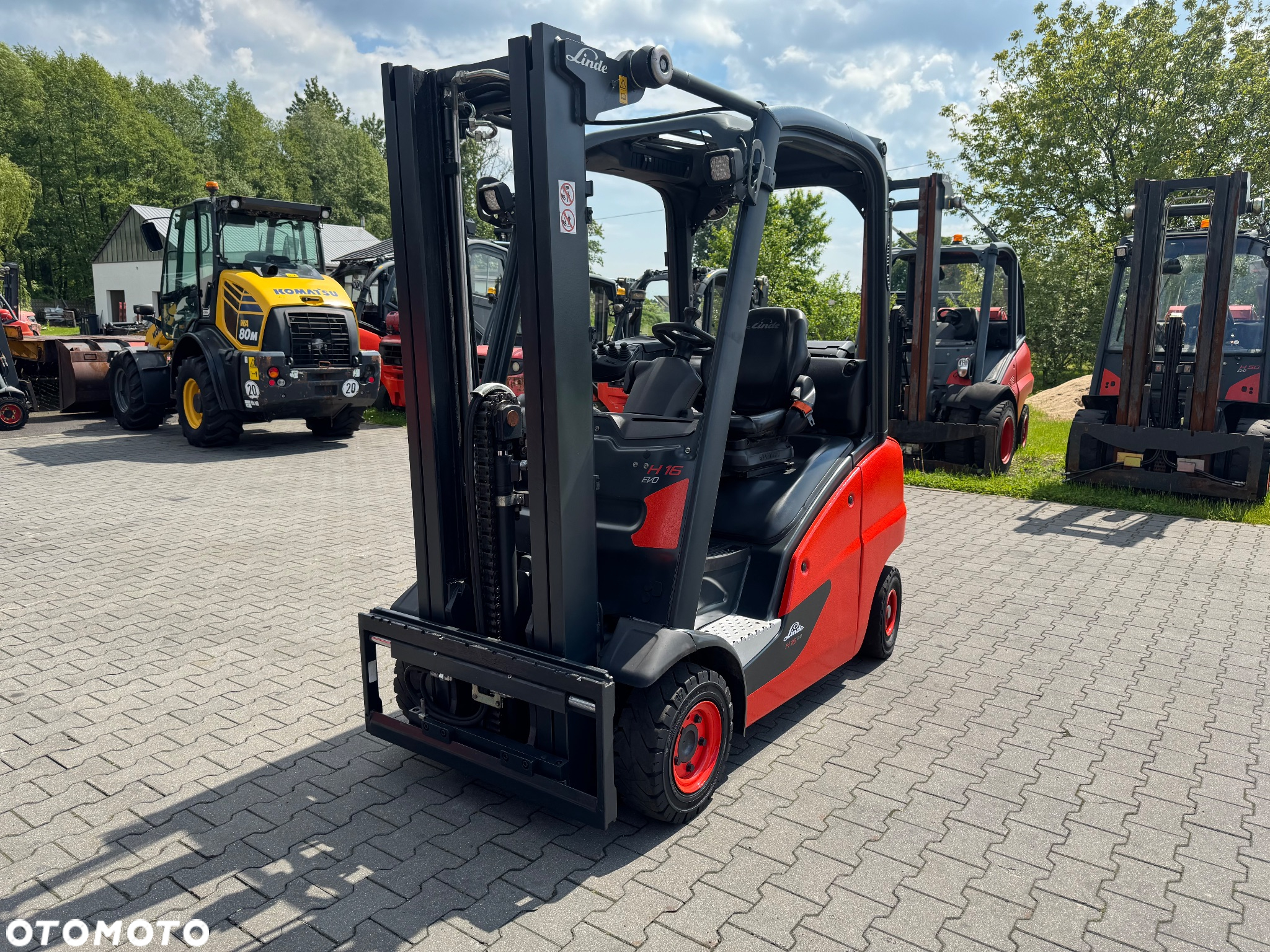 Linde Linde H16 EVO 2018 triplex przesuw wolny skok półkabina toyot h20 h18 - 2