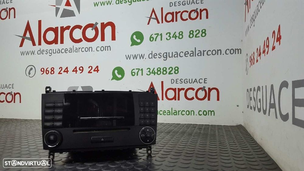 SISTEMA AUDIO / RADIO CD MERCEDES CLASE C (W203) FAMILIAR C 200 T CDI (LA) (203.... - 1