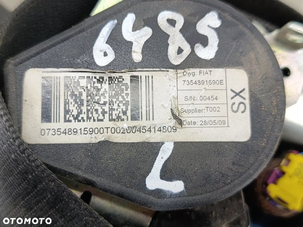 PAS BEZPIECZEŃSTWA LEWY PRZÓD FIAT FIORINO III 7354891590E - 2