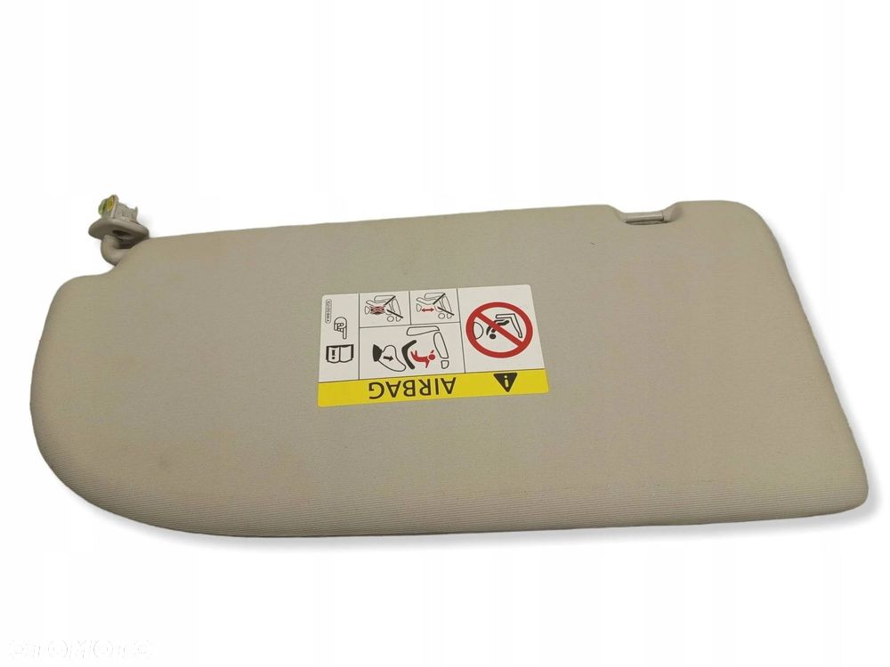 Osłona przeciwsłoneczna Prawa Prawy Przód Volkswagen Caddy III 2K0857552 - 7