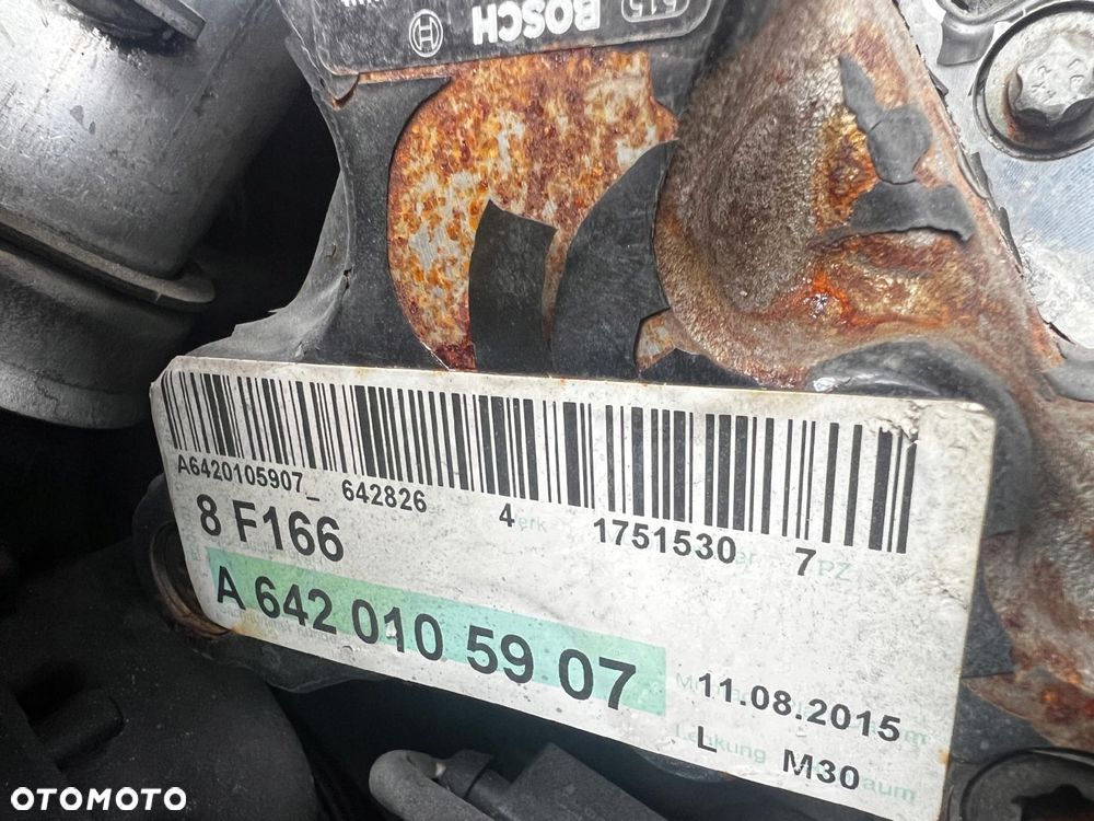 KOMPLETNY SILNIK MERCEDES GL ML GLE 350 BLUETEC X166 W166 3.0 V6 642826 - 2