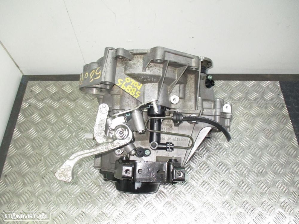 CAIXA VELOCIDADES VOLKSWAGEN POLO 2006 -HXL - 4