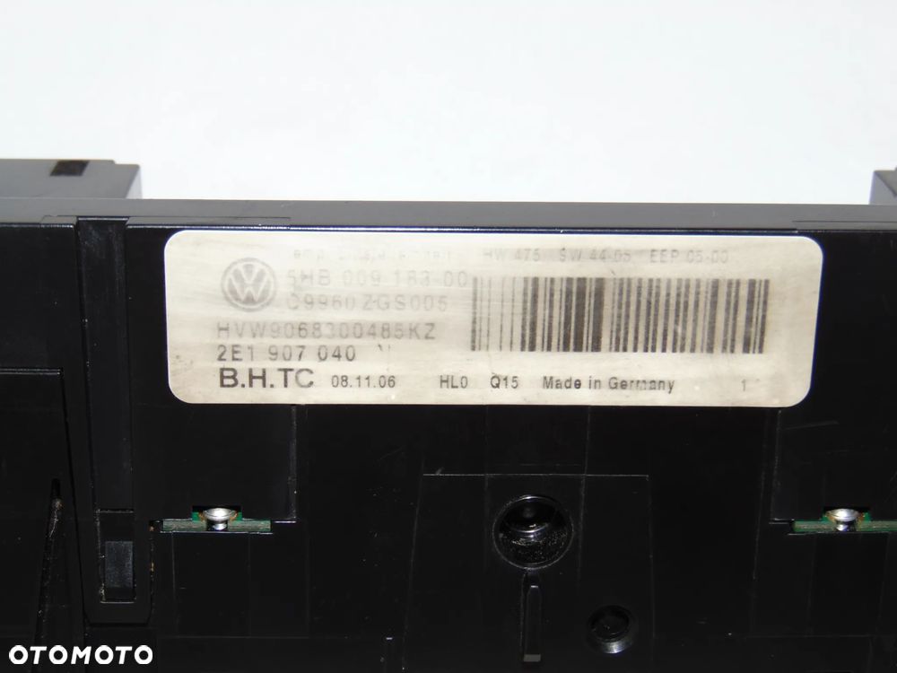 Panel nawiewu klimatyzacji 2E1907040 VW Crafter I 06-11r - 9