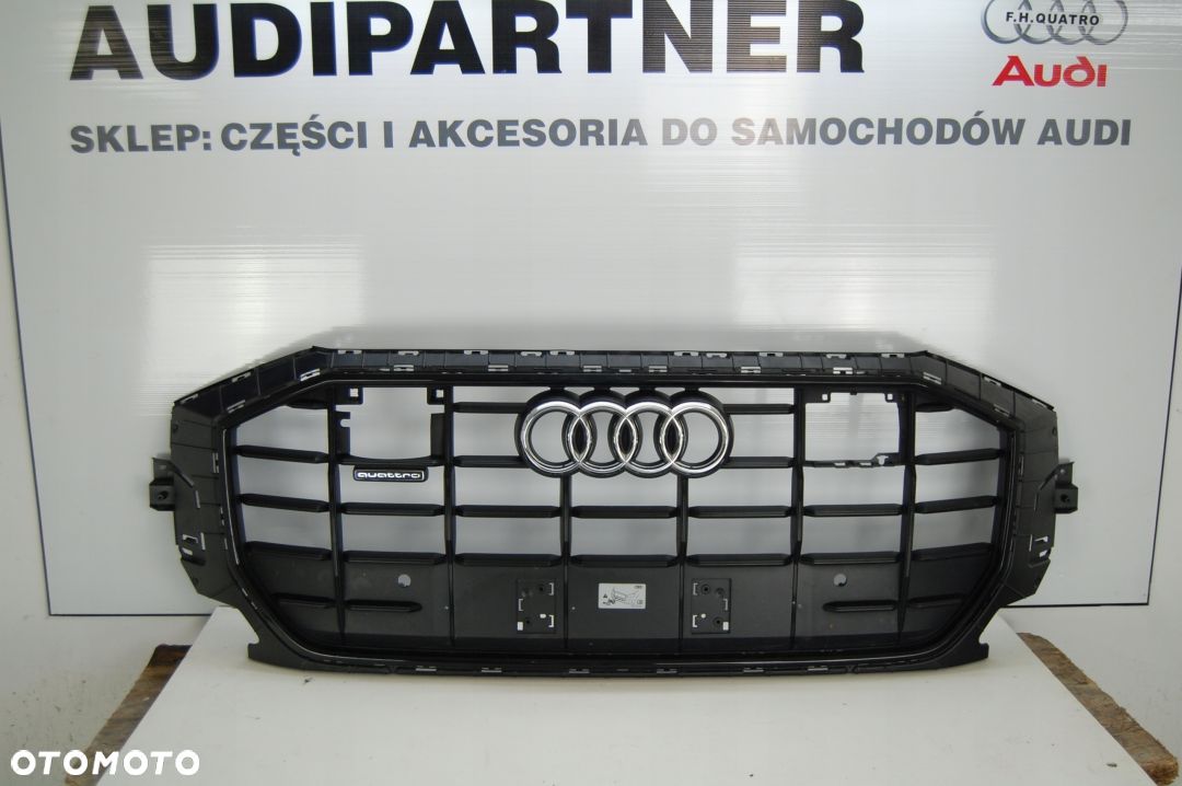 GRILL ATRAPA AUDI Q8 S-LINE BLACK LINE 4M 4M8 oryginał - 1