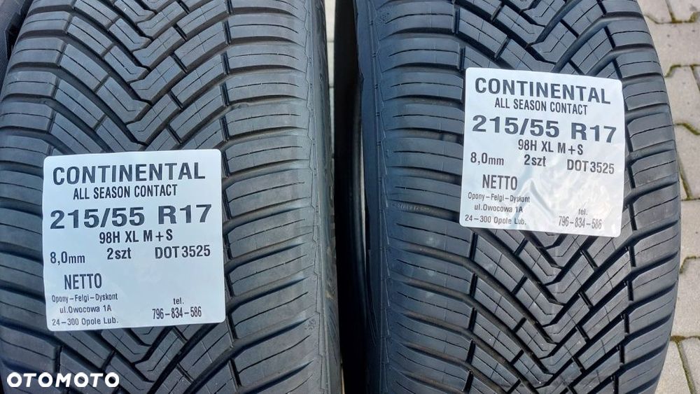 Opony Continental 215 55 R17 Rok 2025 - 2
