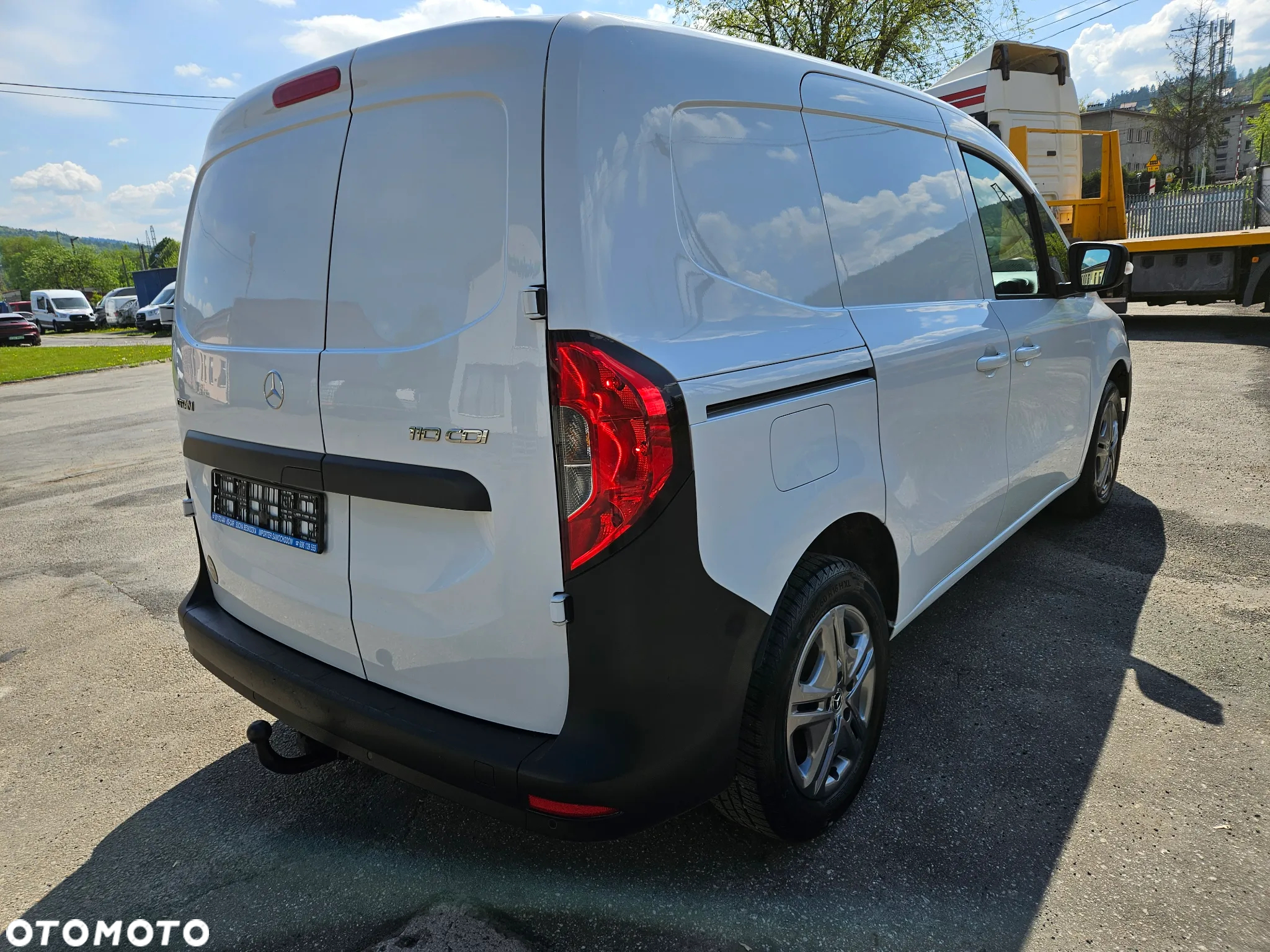 Mercedes-Benz Citan 110 rok 2022 diesel klima ele. fotele 3-osobowy cięzarowy vat1 kamera asystent - 14