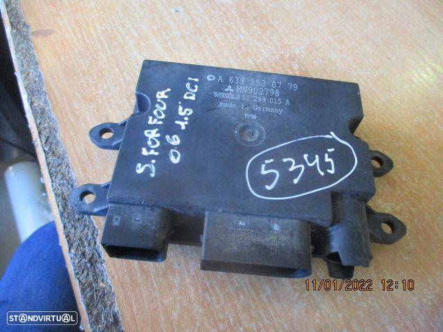 Modulo A6391530779 SMART FORFOUR 2006 1.5Dci Módulo De Controle De Conforto - 4