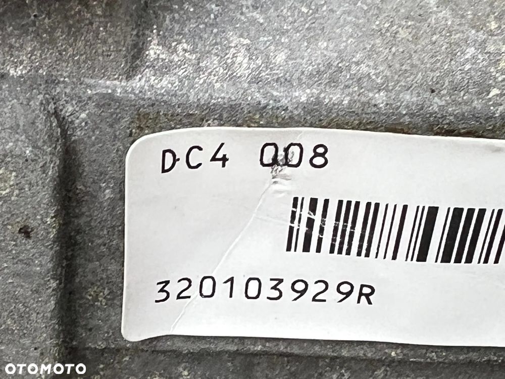 SKRZYNIA BIEGÓW AUTOMAT AUTOMATYCZNA STEROWNIK RENAULT CLIO IV KANGOO II III DC4008 DC4 008 SUPER STAN Z AUTA O PRZEBIEGU 37000km - 7