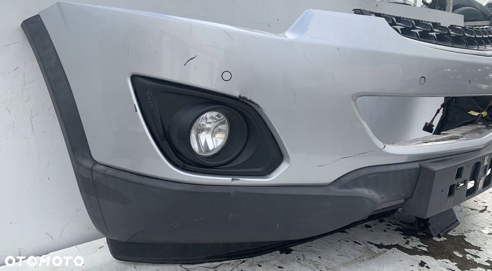 ZDERZAK PRZÓD PRZEDNI OPEL ANTARA LIFT SREBRNY PDC - 2