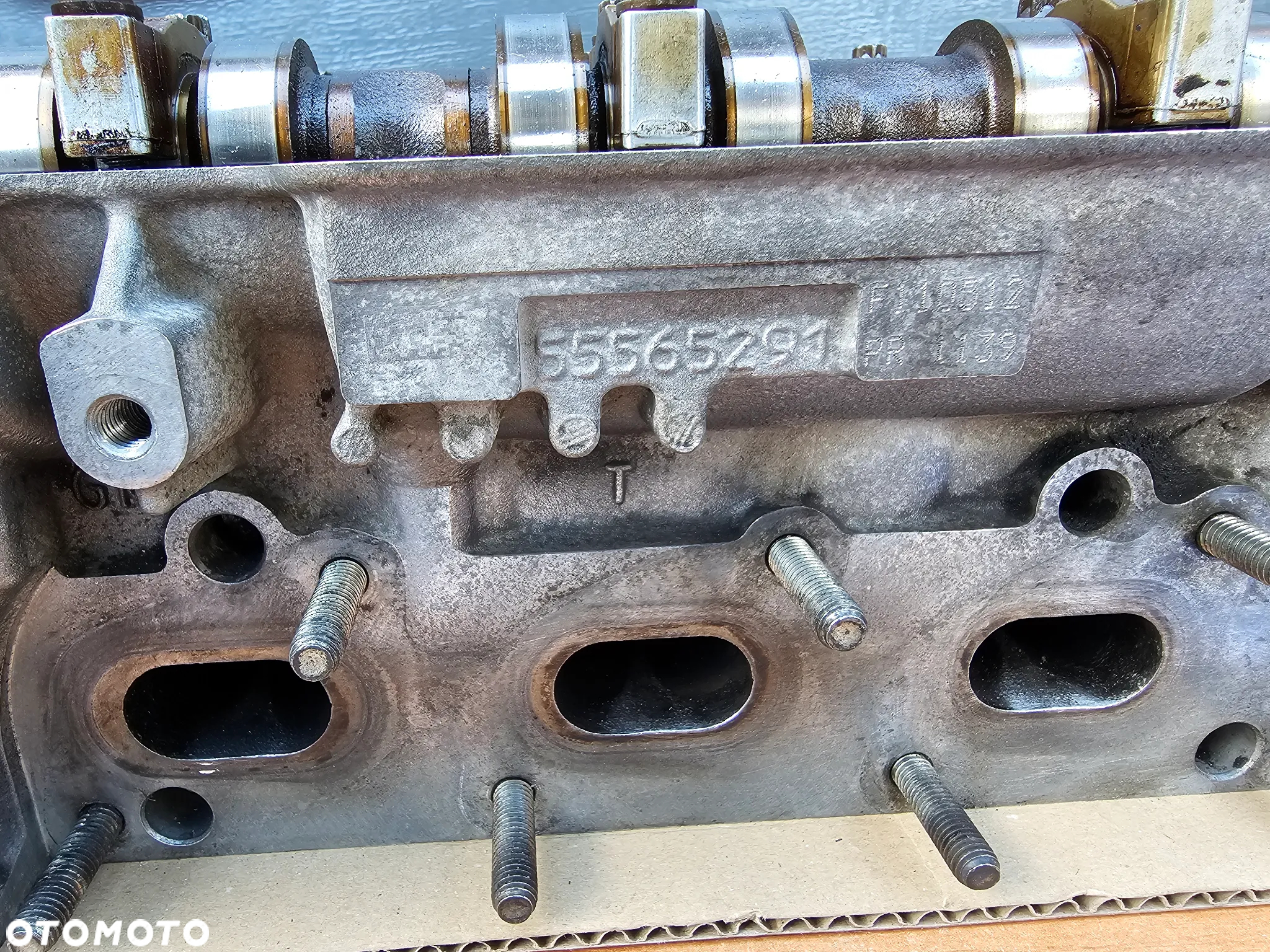 GŁOWICA CYLINDRÓW SPRAWDZONA SPLANOWANA OPEL ASTRA K J ZAFIRA C MERIVA B CORSA D E INSIGNIA A MOKKA 1.4 TURBO A14NEL A14NET B14NET B14NEL 55565291 - 4
