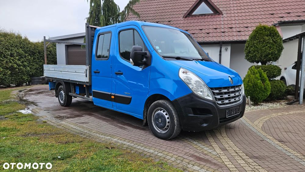 Renault MASTER 2.3 DCI DUBEL KABINA 7-OSÓB DOKA SKRZYNIA 3,20 KLIMA