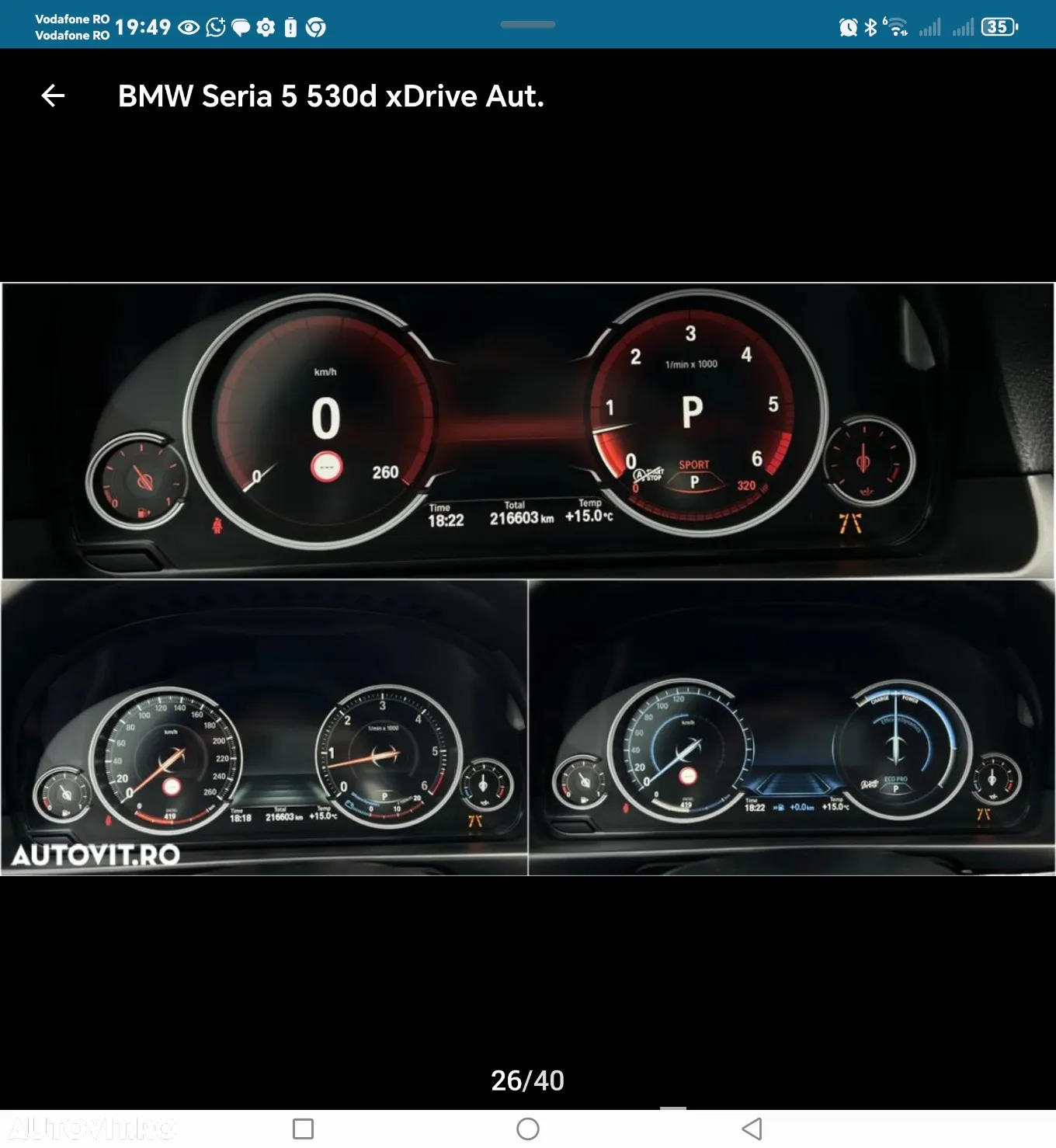 BMW Seria 5 530d xDrive AT - 37