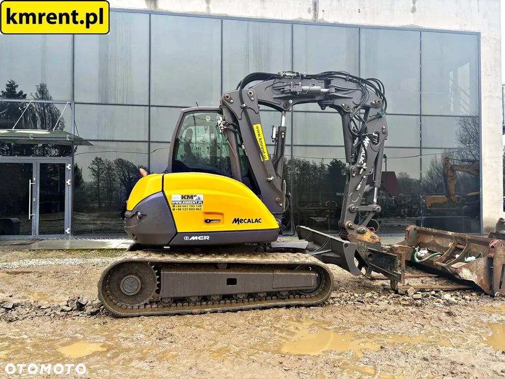 Mecalac 8 MCR MINI-KOPARKA 2014R. | 6 MCR JCB 8055 8080 KUBOTA KX KOMATSU PC88 - 25