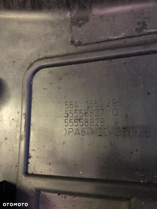 Pokrywa osłona górna silnika Opel Astra H 1,3 1,7 cdti 55558827 - 2