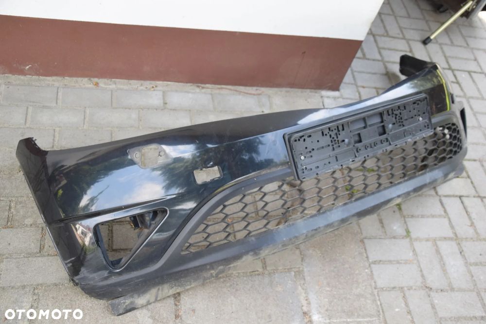 Honda Civic VIII UFO 06-11 Zderzak przedni przód czarny pod spryski xenon B92P - 2