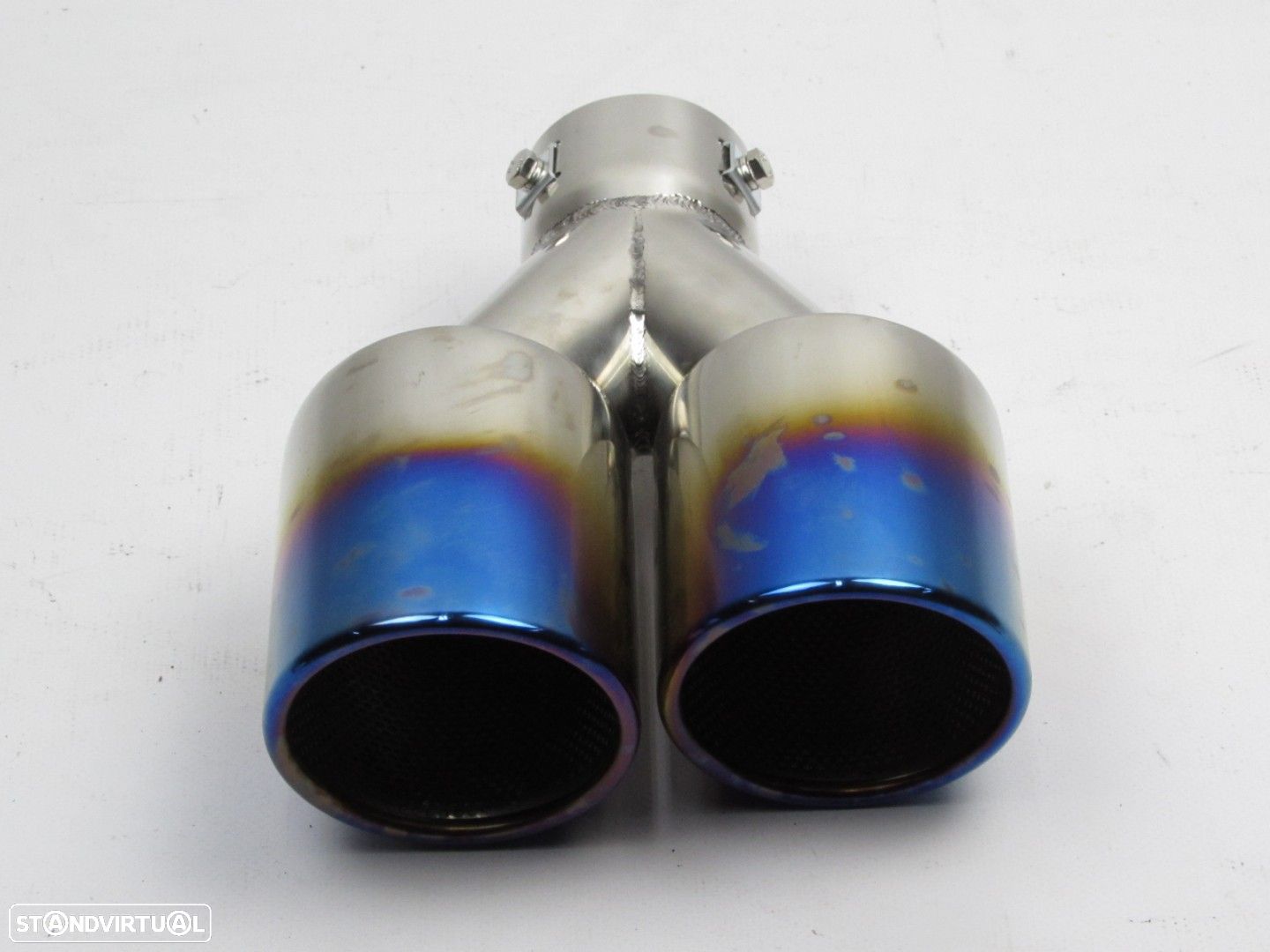 Ponteira de escape Titânio Direito Novo AUDI 80 (8C2, B4)/AUDI 100 Avant (4A5, C... - 1