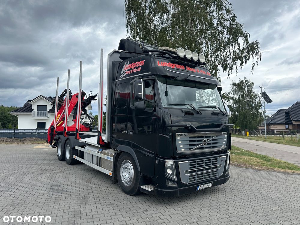 Volvo FH 750 6x4 2014 do drewna drzewa lasu HDs - 1