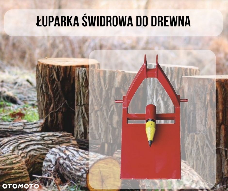 Łuparka Świdrowa Do Drewna / Wałek WOM , Rębak Pniaków STRUMYK - 1
