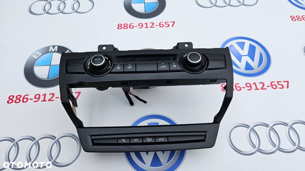 BMW X5 E70 X6 E71 Panel klimatyzacji AC nawiewu 9193959 9180946 panel PDC - 1