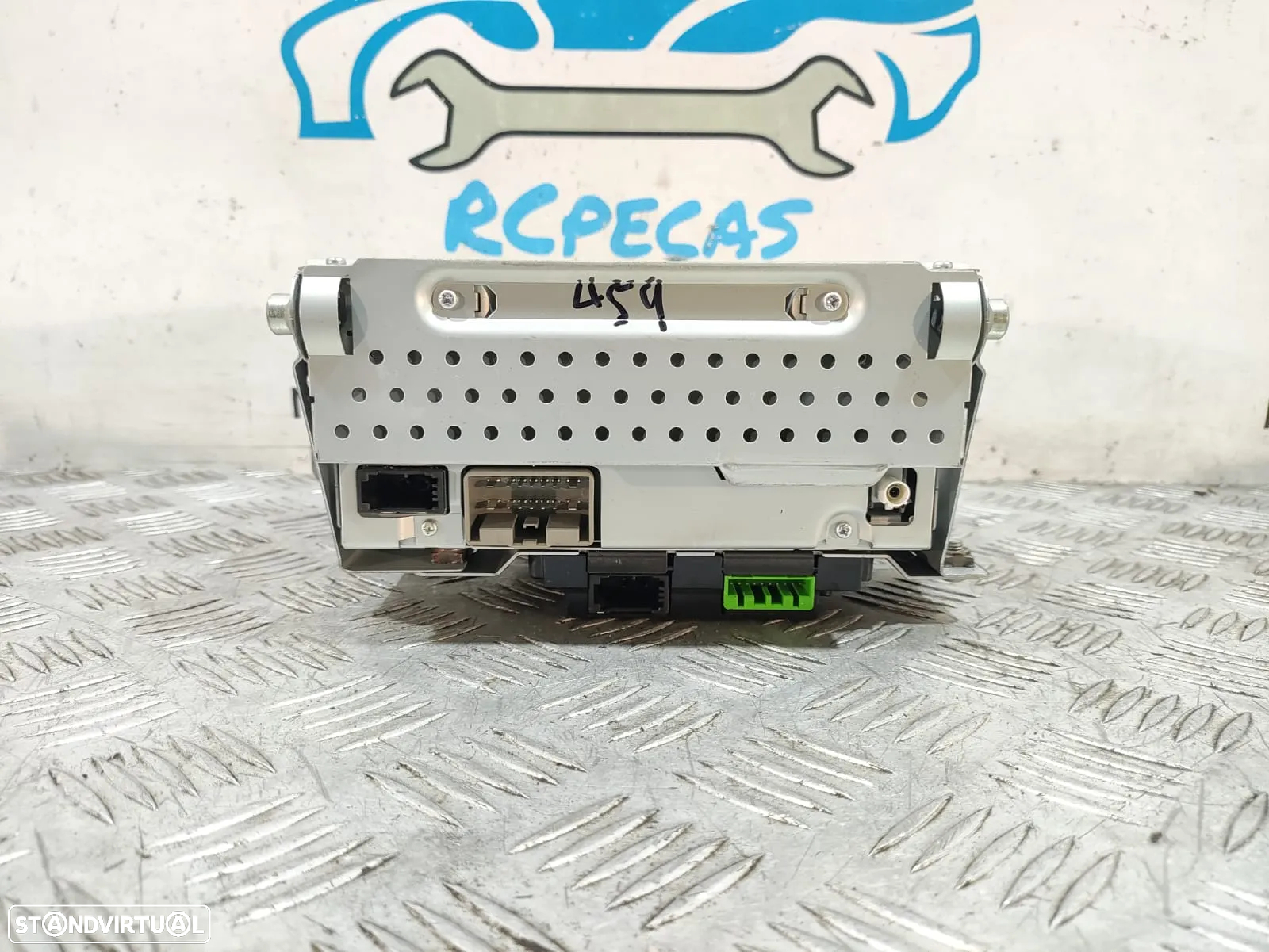 Radio Unidade Original Jaguar XF XK 7G9N 18C815 TA FoMoCo Land Rover Freelander - 6