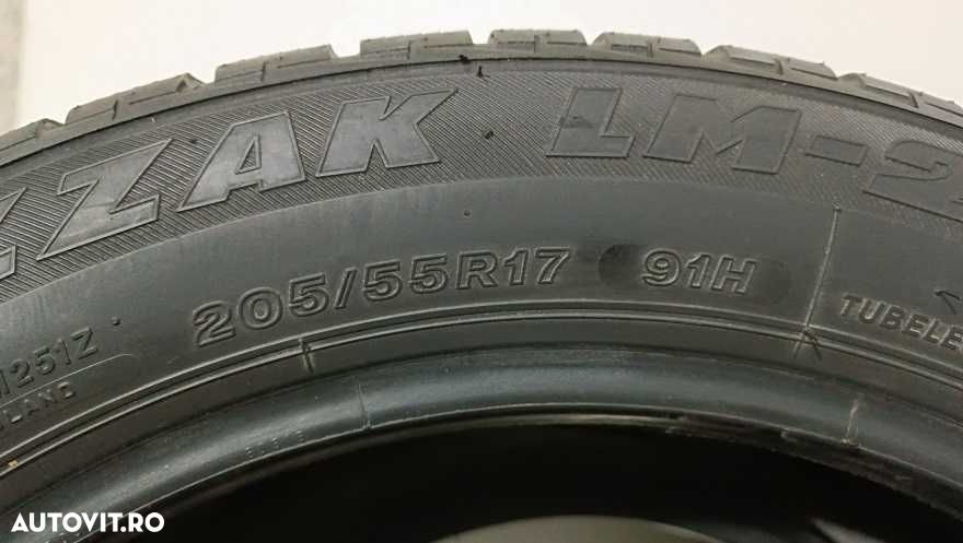 205/55/17 91H BRIDGESTONE RFT M+S Iarna - 4