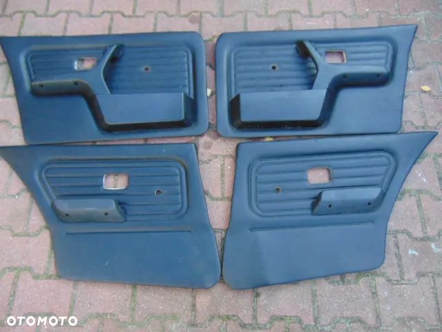 BMW E30 SEDAN KOMBI IGŁA boczek boczki RARYTAS czarne przód tył komplet LUX STAN - 1