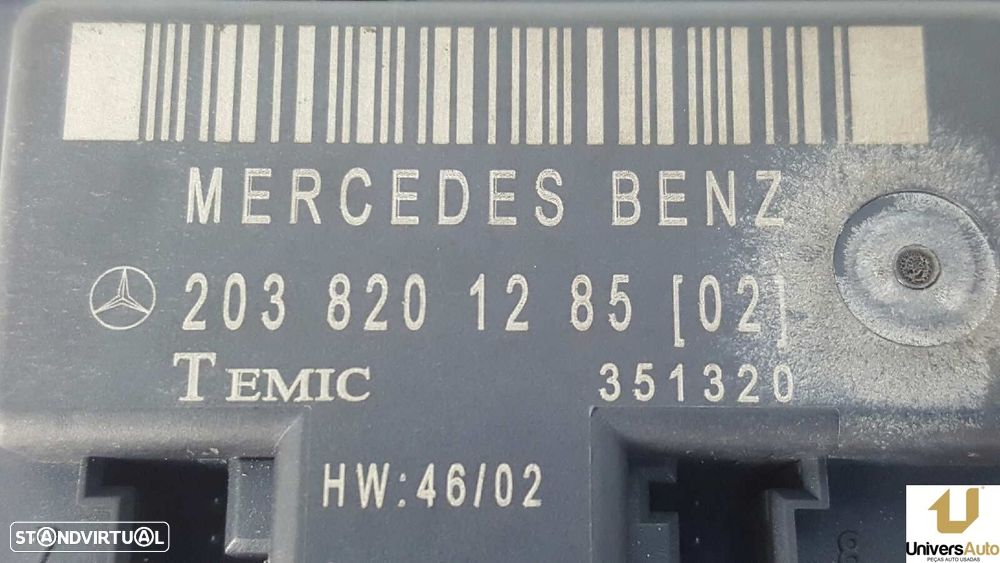 CENTRALINA/BOMBA FECHO CENTRAL MERCEDES CLASE C (W203) BERLINA 200 CDI (LA) (203... - 7