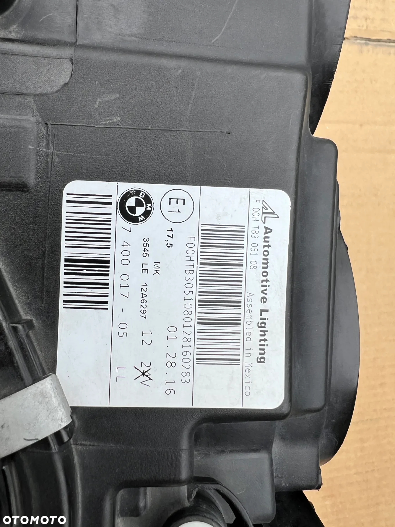 Lampa Lampy BMW X3 X4 F25 F26 Bi Xenon Lew Prawa - 8